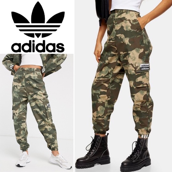 adidas Pants - adidas Camo Cargo Track Pant